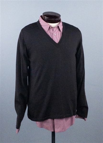 Jamie Foxx Screen Worn Shirt and Sweater from the 2006 Film <em>Dreamgirls</em>