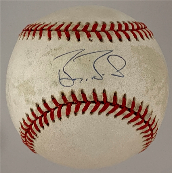 Barry Bonds Single Signed Baseball (BAS COA)