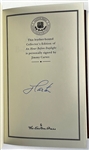 President Jimmy Carter Signed Easton Press Edition of <em>An Hour Before Daylight</em>