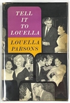 Louella Parsons Signed 1961 Autobiography <em>Tell it to Louella</em> (BAS)