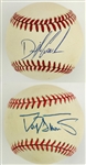 Dwight “Doc” Gooden & Darryl Strawberry Single Signed Baseballs (ONL Giamatti) - Mets “Bad Boys” (BAS)