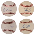 Minnesota Twins Hall of Famer and Stars Single Signed Baseball Collection of 16 Incl. Paul Molitor, Tony Oliva, Jim Kaat, and Justin Morneau (BAS)
