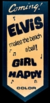 1965 <em>Girl Happy</em> Movie Theatre Ushers Badge – Promoting Elvis Presleys Film