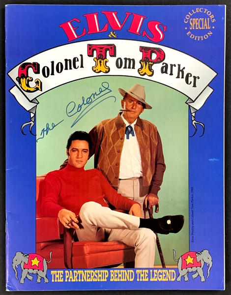 Colonel Tom Parker Signed Magazine - <em>Elvis & Colonel Tom Parker: The Partnership Behind the Legend</em>