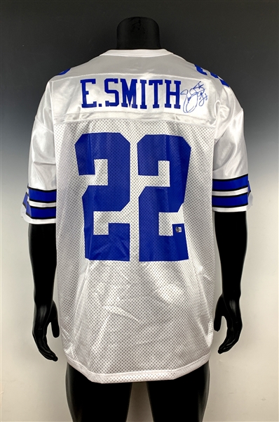 Emmitt Smith Signed Dallas Cowboys Jersey (BAS)