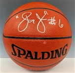 Julius Erving “Dr. J #6” Signed Spalding NBA Basketball (BAS)