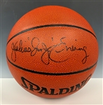 Julius Erving “Dr. J” Signed Spalding NBA Basketball (BAS)