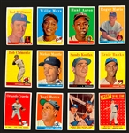 1958 Topps Baseball Complete Set (494)