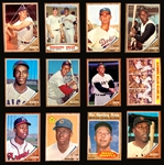 1962 Topps Baseball Partial Set (404/598) Including Hall of Famers and Stars