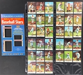 1961 Golden Press "Baseball Stars" Complete Set (33) with Original Book