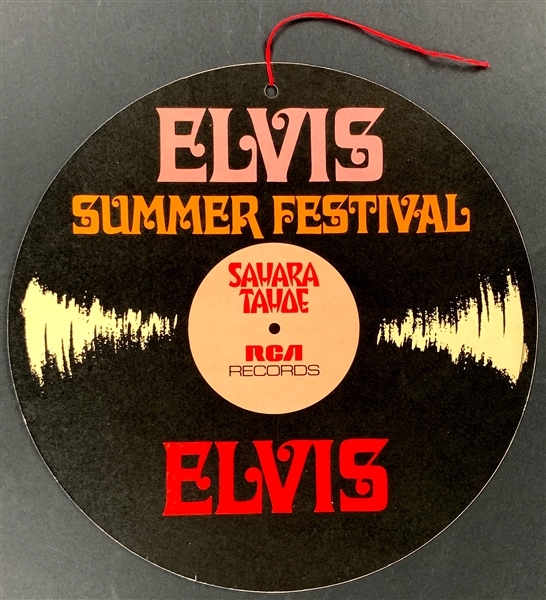 1971 Elvis Presley Sahara Tahoe "Summer Festival" Ceiling Hanger