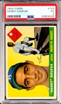 1955 Topps #123 Sandy Koufax Rookie Card - PSA VG 3