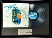 MCA Records Double Platinum Award for 1985 Soundtrack LP <em>Beverly Hills Cop</em> – Signed by The Pointer Sisters!! (BAS)