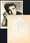Elvis Presley Boldy Signed and Inscribed 1955 Sun Records Promotional Photo (BAS)