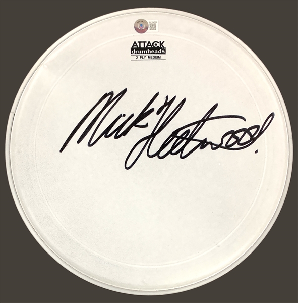 Mick Fleetwood Signed Drumhead (BAS) – Legendary Fleetwood Mac Drummer