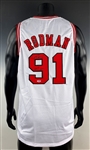 Dennis Rodman “HOF 2011” Signed Chicago Bulls Jersey (PSA)