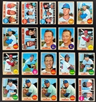 1968 Topps Baseball Hoard (633) Including Many Duplicates