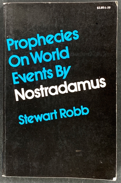 Elvis Presleys Personal Copy of <em>Prohecies on World Events by Nostradamus</em>