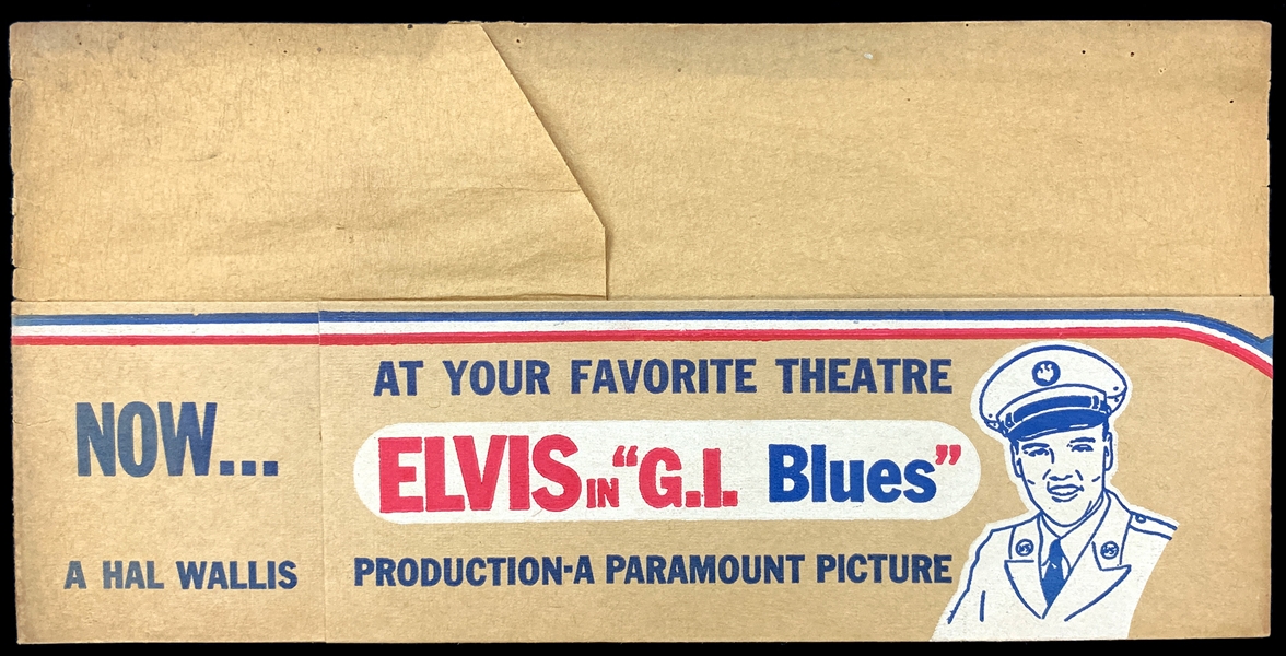 1960 Elvis Presley <em>G.I. Blues</em> Promotional Paper Hat