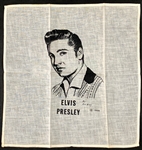 1956 Elvis Presley Pictorial Handkerchief – Lesser Seen NON-EPE Souvenir Scarf