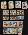 1968-1970 Topps Baseball Collection (1,298) Including Many Hall of Famers
