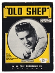 Intriguing Collection of Letters, Drafts, Notes and Manuscripts Relating to Elvis Presley’s September 1956 Recording Sessions (45 Total Pages) Plus “Old Shep” Sheet Music