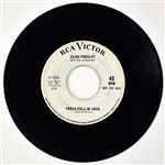 1967 Elvis Presley RCA Victor White Label “Not For Sale” 45 RPM Single “Fools Fall in Love” / “Indescribably Blue”