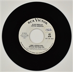 1967 Elvis Presley RCA Victor White Label “Not For Sale” 45 RPM Single "Long Legged Girl (With the Short Dress On)” / “Thats Someone You Never Forget” - <em>Double Trouble</em>