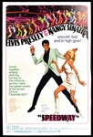 1968 <em>Speedway</em> One Sheet Movie Poster – Starring Elvis Presley and Nancy Sinatra