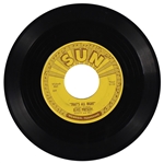 1954 Sun Records 209 45 RPM 7-Inch Single of Elvis Presleys “Thats All Right” and “Blue Moon of Kentucky” - Memphis Pressing