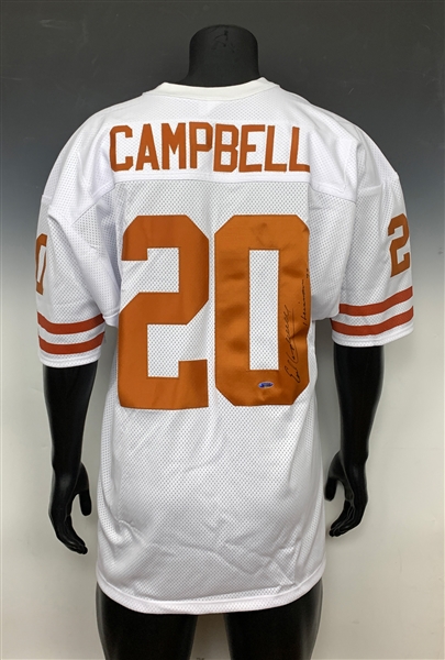Earl Campbell “Heisman 77” Signed Univerisity of Texas Jersey (BAS)