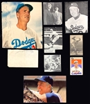 Hall of Famers and Superstars Signed Collection of 8 Incl. Lefty Grove, Carl Hubbell and Smokey Joe Wood (BAS)