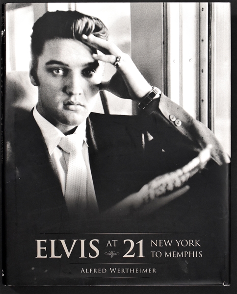 <em>Elvis at 21: New York to Memphis</em> Oversized Coffee Table Book Signed by Photographer Alfred Wertheimer