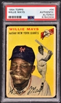 1954 Topps #90 Willie Mays – PSA AUTHENTIC
