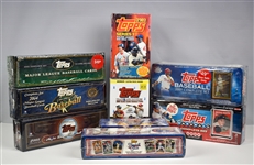 2000-2009 Topps Baseball Factory Sealed Sets and Boxes (9 Total)
