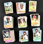 1976, 1977, 1979 Topps Baseball Collection with 1976 Near Set (643/660)