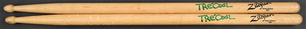 Trés Cool (Green Day) Stage-Used Drumsticks