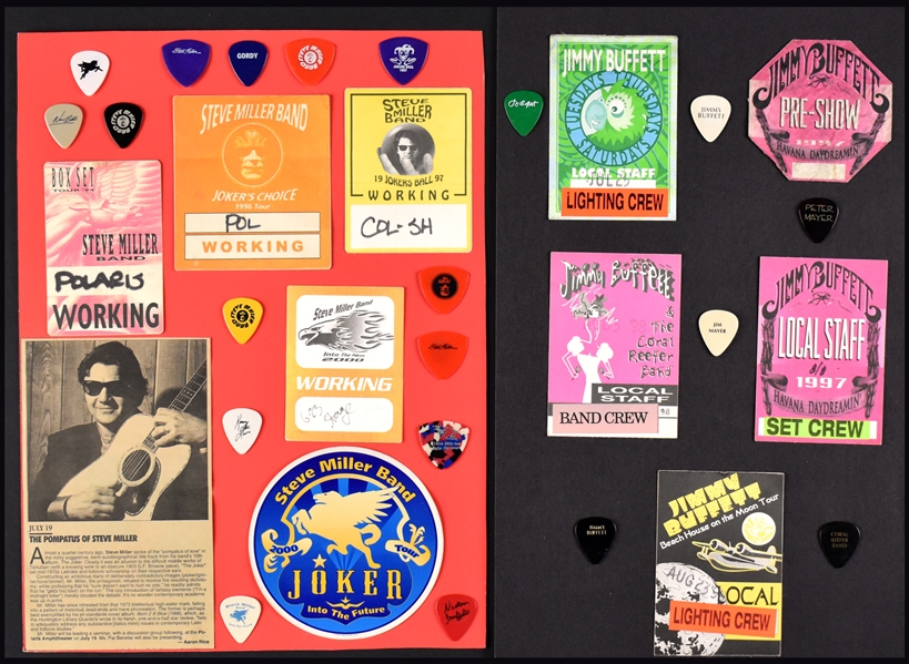 Better Rock and Roll “WORKING CREW” Backstage Pass Collection of 49 - KISS, Rolling Stones, Guns n Roses and Others
