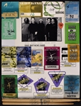 Dave Matthews Band “WORKING CREW” Backstage Pass Collection of 13 Plus Carter Beauford Stage-Used Drumsticks
