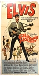 1966 <em>Spinout</em> (<em>California Holiday</em>) Foreign Three Sheet Movie Poster Starring Elvis Presley – An Unusual and Rarely Seen Foreign Poster