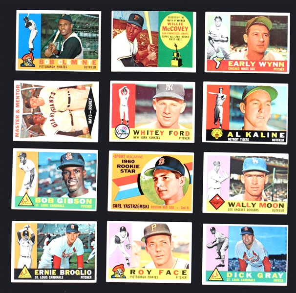 1960 Topps Baseball Partial Set (425/572)