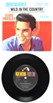 1961 Elvis Presley RCA Victor COMPACT 33 RPM Single “Wild in the Country” / “I Feel So Bad” with Picture Sleeve (37-7880)