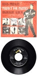 1956 RCA Victor45 RPM EP “White Line” Variation <em>Elvis Presley “Perfect for Parties” Highlight Album</em> (SPA-7-37)