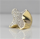 Elvis Presley Owned Stunning 14K Gold Ring with 49 Diamonds!