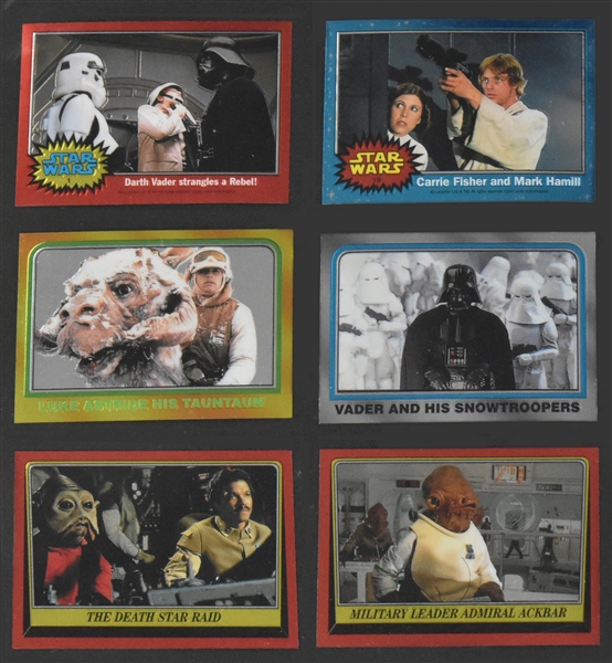 Hoard of 32 1999 Topps Star Wars Chrome Archive Complete 90-Card Sets