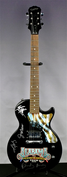 2003 Alabama Band-Signed Guitar from their "American Farewell Tour" (BAS)