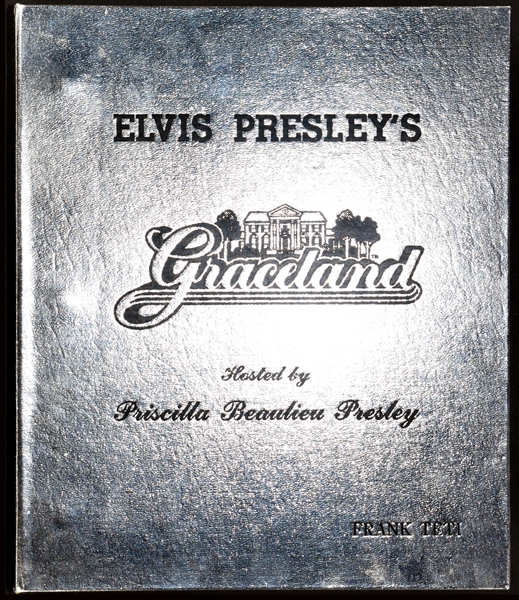 1985 “<em>Elvis Presleys Graceland</em> TV Show Production Script Signed by Priscilla Presley (BAS)