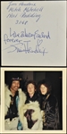 1968 Jimi Hendrix Signed Photograph of Himself, Mitch Mitchell and Noel Redding - “Love Always and Forever Jimi Hendrix" (BAS)
