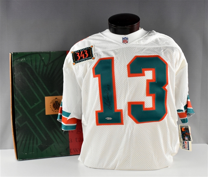 Dan Marino Signed Upper Deck Authenticated Limited Edition Jersey (65/343) “All Time Touchdown Pass Leader” with Original UDA Box