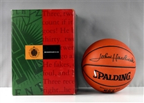 John Havlicek Upper Deck Signed Spalding NBA Basketball – Boston Celtics Legend – with Original UDA Box